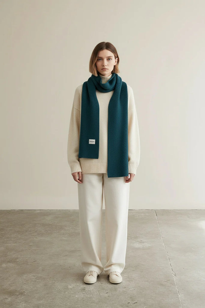 Nest Knit Scarf | Lagoon