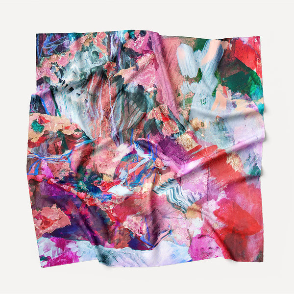 Wanderland Anastasia Pather Rain Silk Twill Scarf
