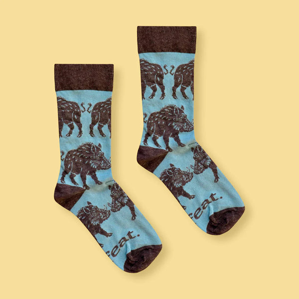 Men’s Warthog socks | Safari-inspired socks