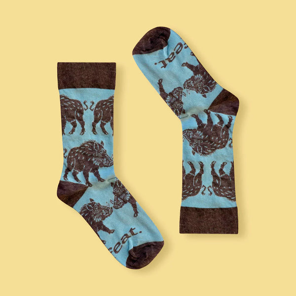 Men’s Warthog socks | Safari-inspired socks