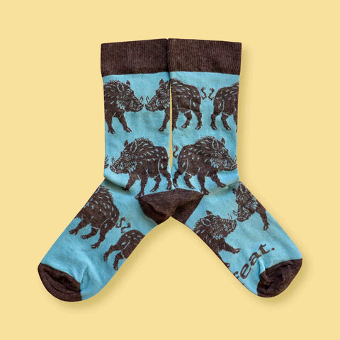 Men’s Warthog socks | Safari-inspired socks
