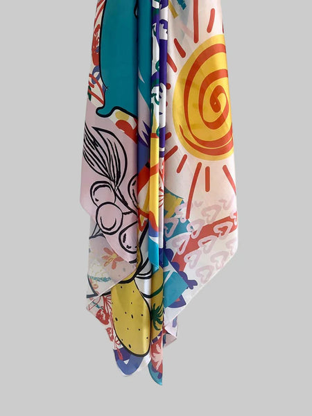 Luxe Silky wrap | Citrus Coast