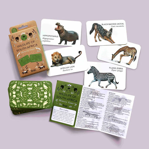 Wildlife of South Africa Memory Game