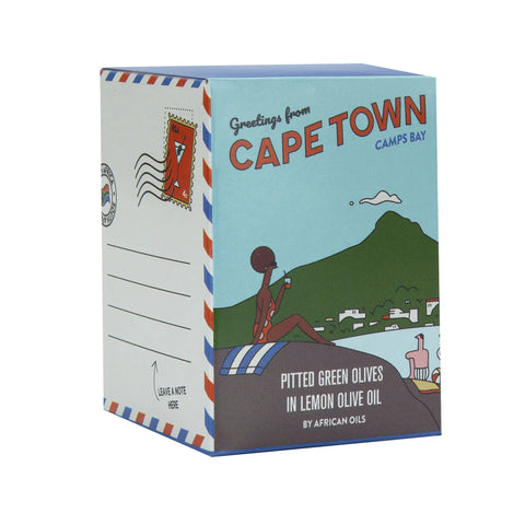 Greetings from Cape Town – Camps Bay olives