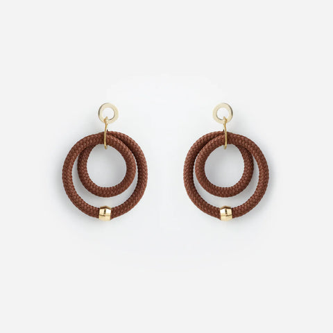 Arista earrings in Mocha