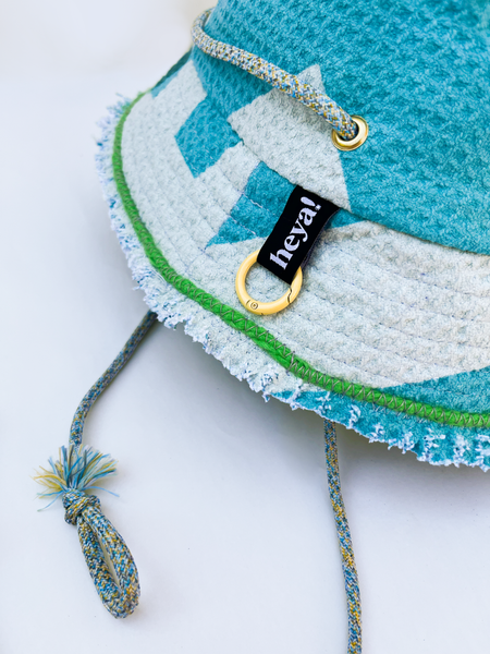 Microfibre bucket hats - Green