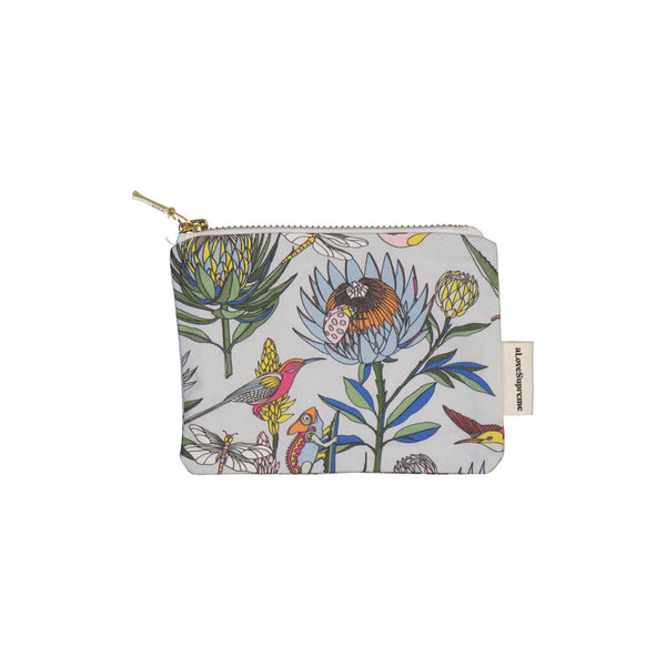 Coin Purses / Bloom (Light Blue Multi Colour)