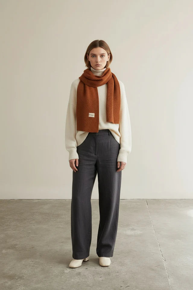 Nest Knit Scarf | Maple