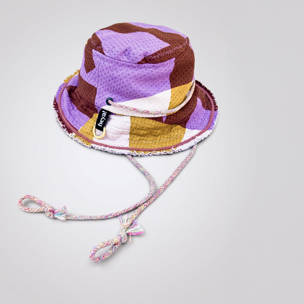 Microfibre bucket hats - Mustard