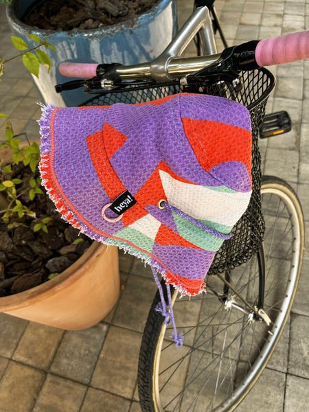 Microfibre bucket hats - Purple