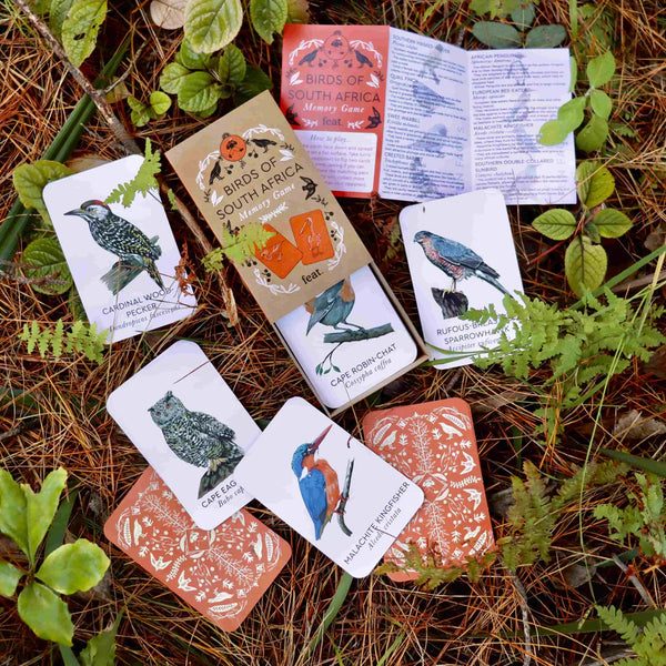 Birds of South Africa Memory Game