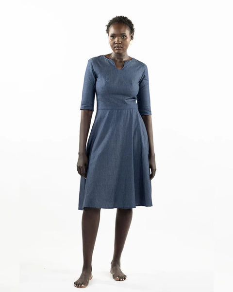 Khloe dress - Denim