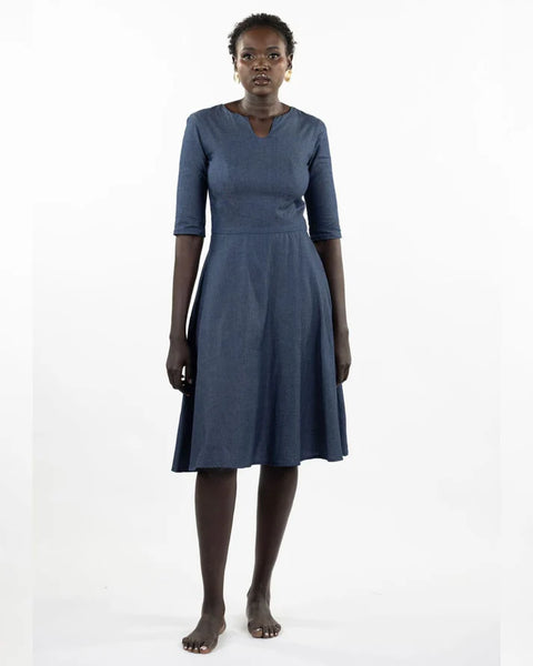 Khloe dress - Denim