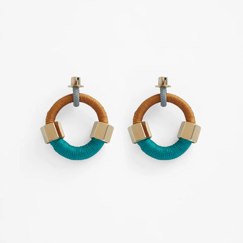 Pichulik Lucchi Earrings in Camal Aqua