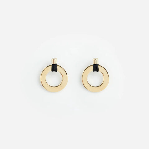 Noor Grande earrings in Black