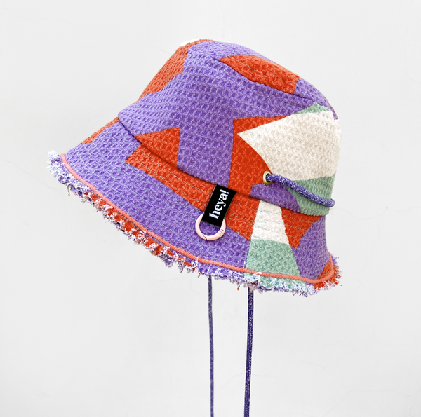 Microfibre bucket hats - Purple