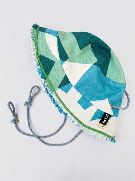 Microfibre bucket hats - Green
