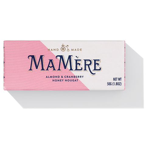 MaMere Cranberry & Almond Nougat 50g