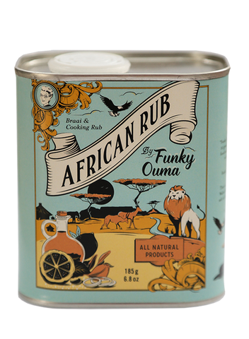 Funky Ouma Tin - African Braai & Cooking Rub 300g