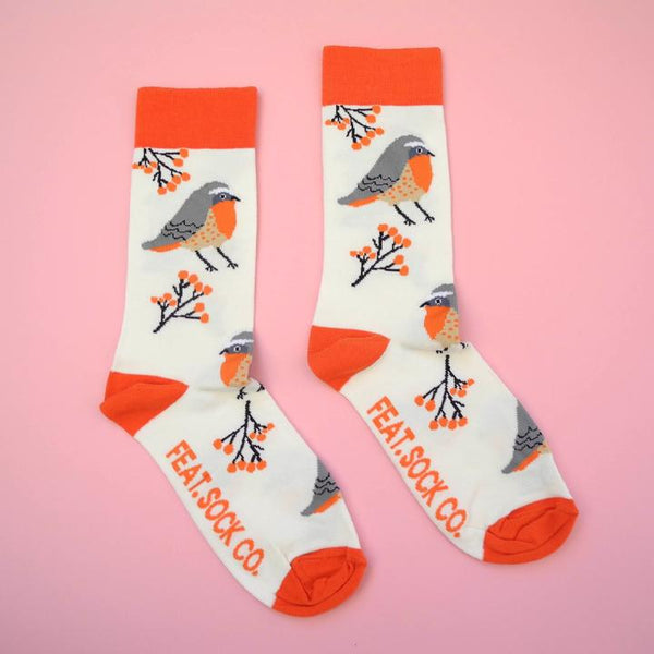 Ladies' Cape Robin-chat socks