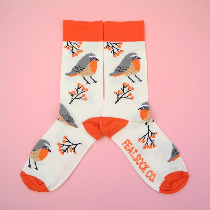 Men's Cape Robin-chat socks