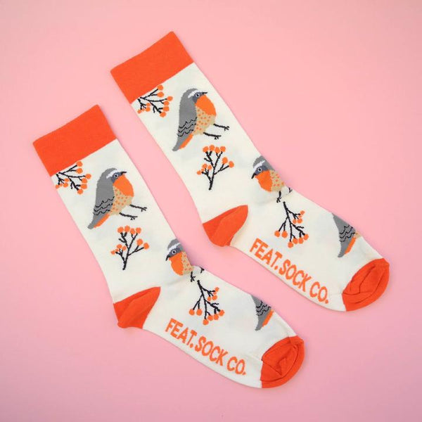 Ladies' Cape Robin-chat socks