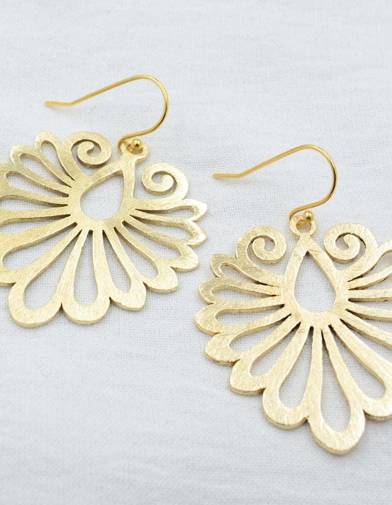 Aurora Boho Fan (Gold or Silver)