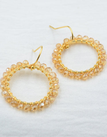 Aurora Huggies in Gold