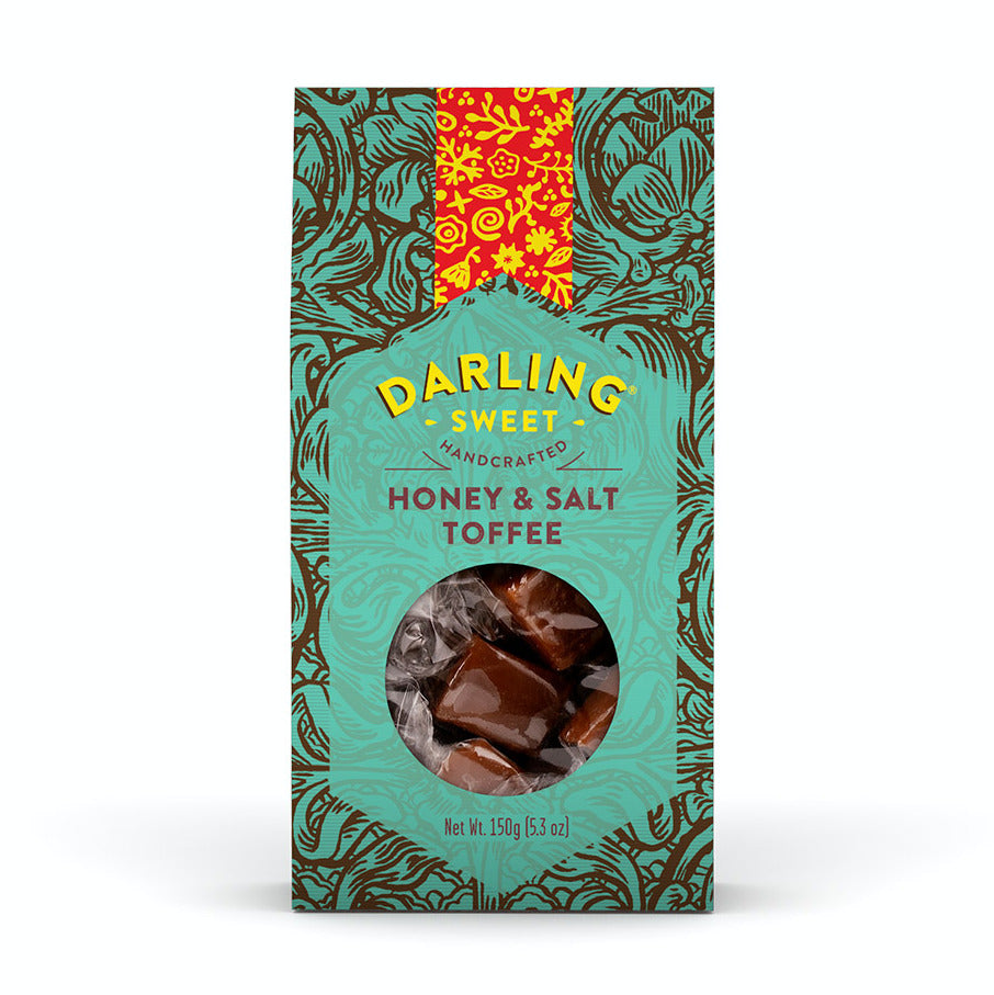 Darling Sweets Honey & Salt Toffee 150g