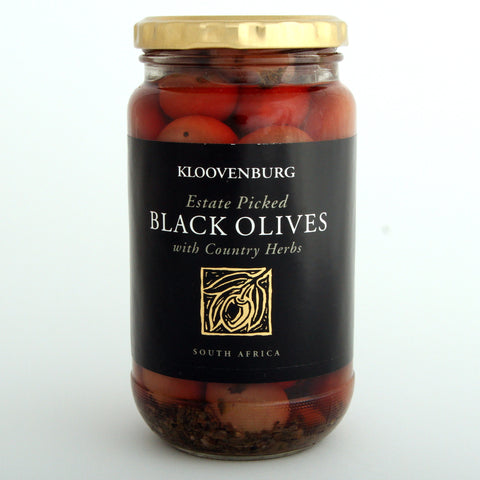 Kloovenburg Black Olives with Country Herbs