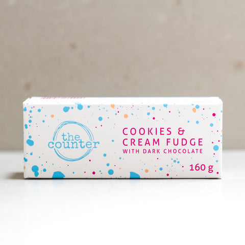 The Counter Cookies & Cream Fudge 140g