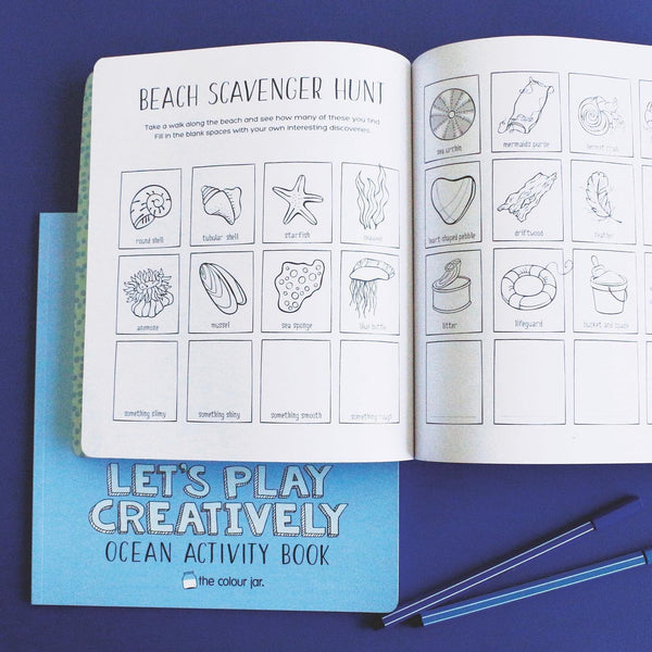 Let’s Play Creatively ACTIVITY BOOKS - Ocean