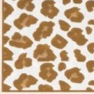 Tavola Biodegradable napkins - Leopard in Brown