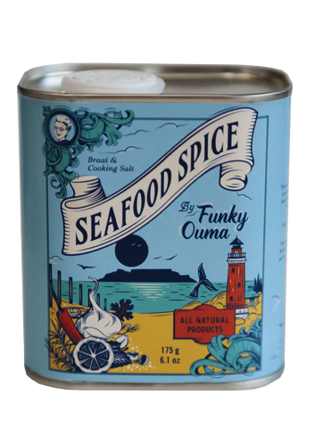 Funky Ouma Tin - Seafood Spice Tin 250ml