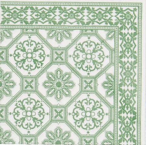 Tavola Biodegradable napkins - Tile in Green