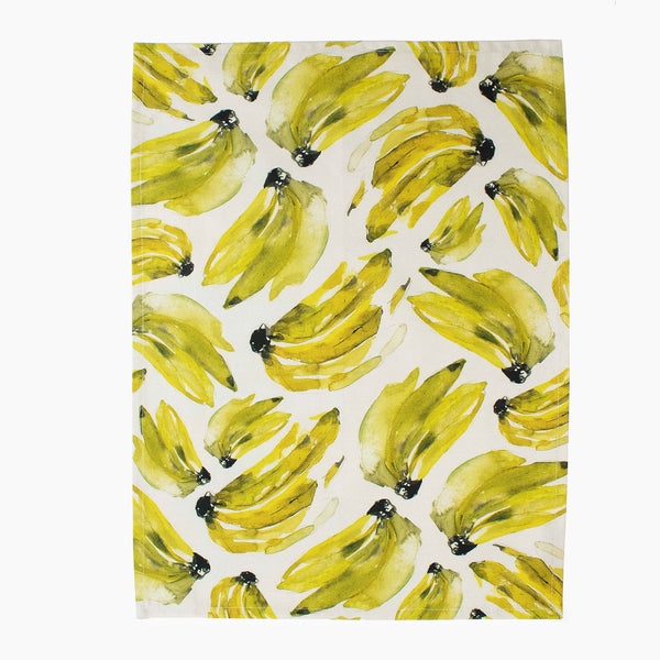 Wanderland Victoria Verbaan Banana Tea Towel