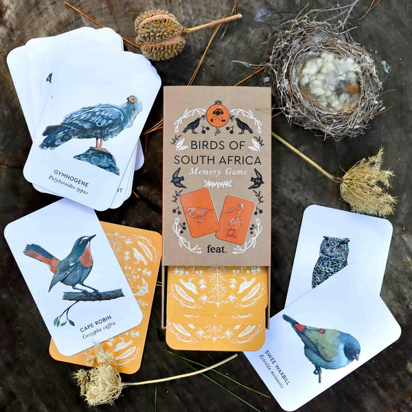 Birds of South Africa Memory Game