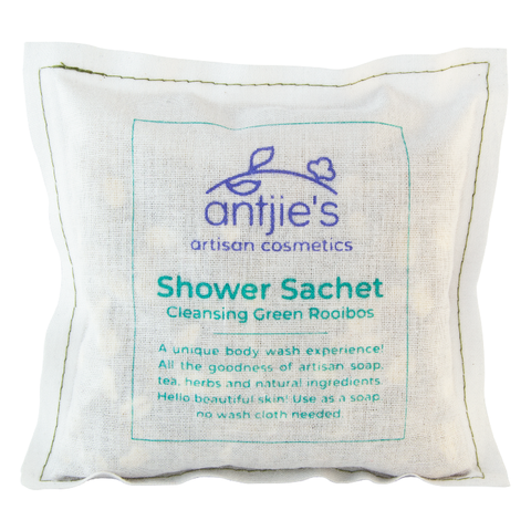 Antjie's Shower Sachet - Cleansing Green Rooibos